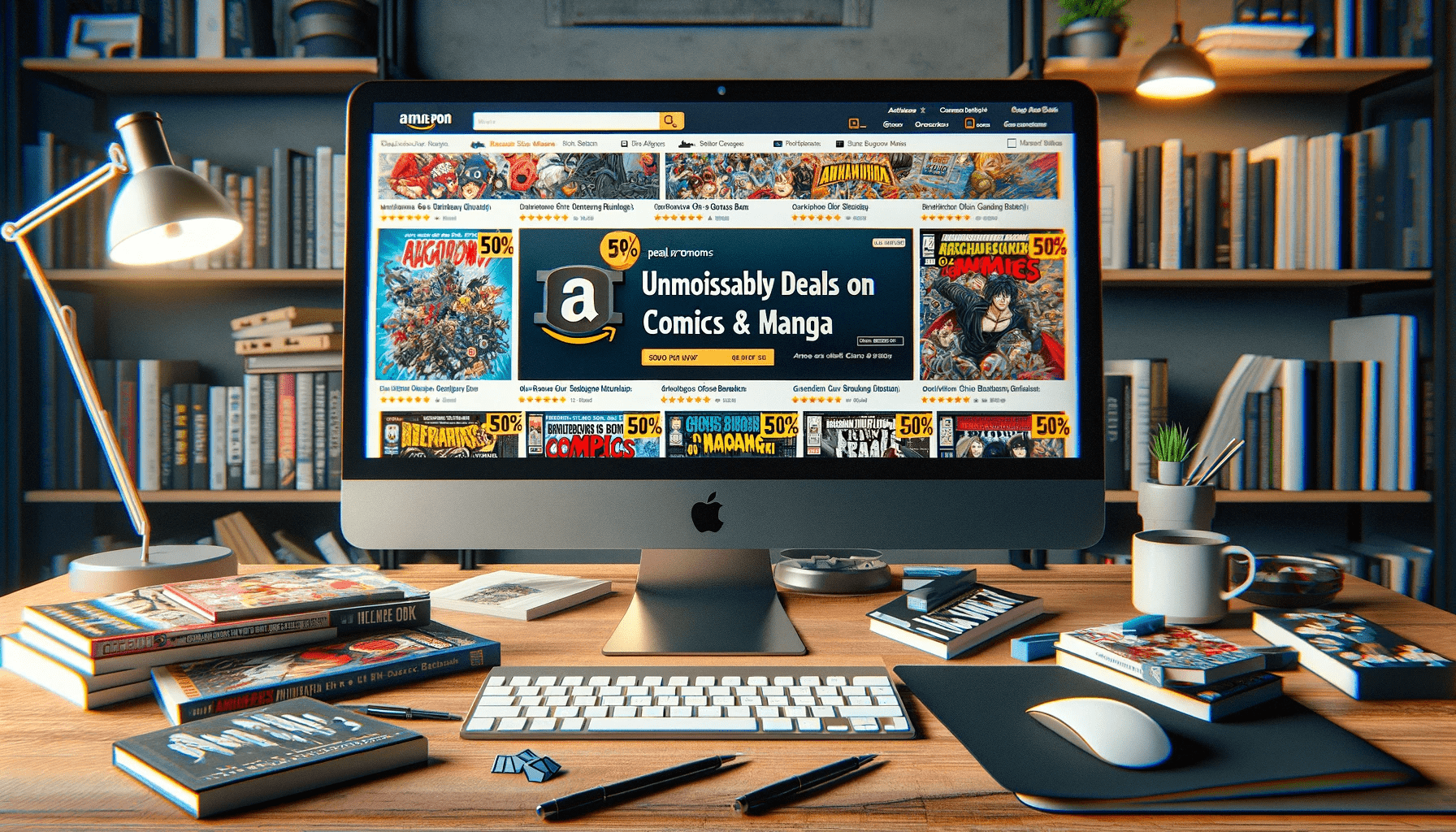 Oferta imperdível na Amazon: 8 mangás e HQs incríveis por menos de R$ 10 cada! Aproveite agora e enriqueça sua coleção.