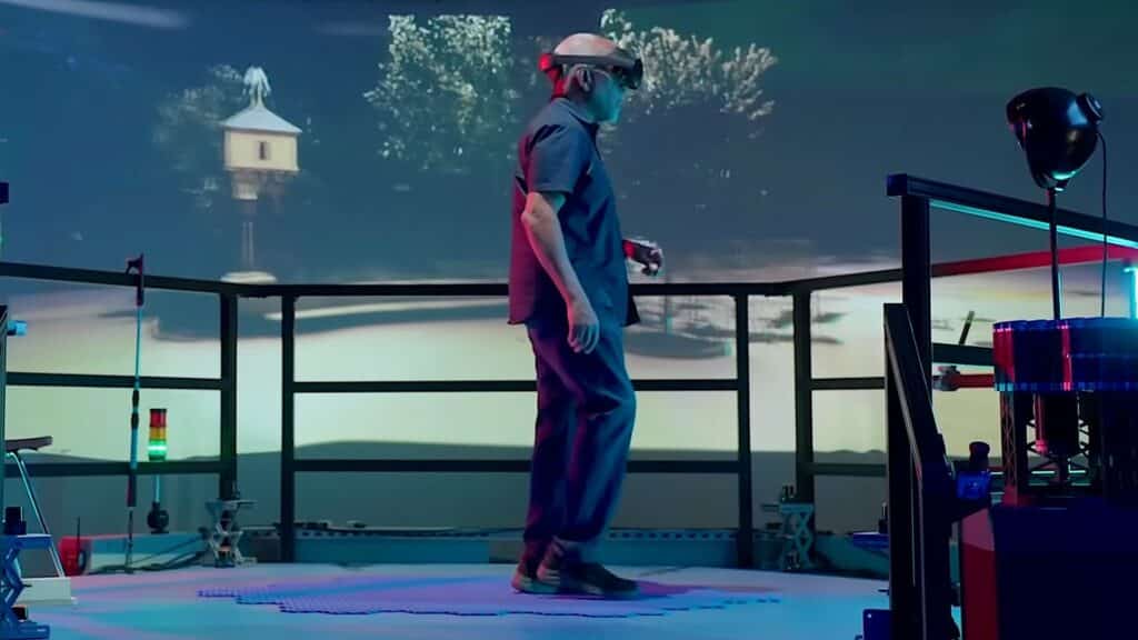 Disney apresenta HoloTile floor: a inovadora tecnologia que promete revolucionar o futuro da Realidade Virtual. Prepare-se para um mundo novo!