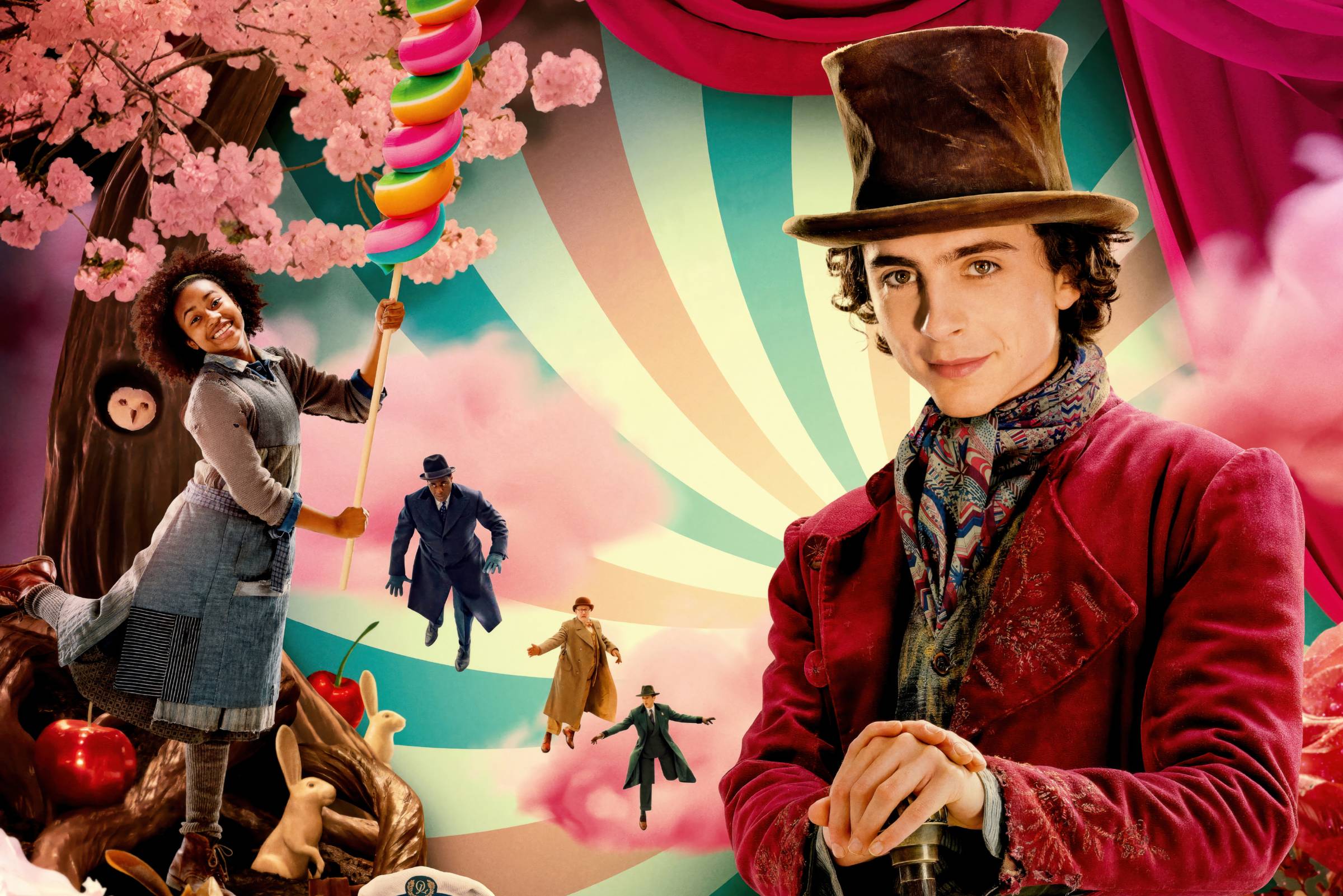 Pôster do filme Wonka. Crédito: Reprodução.