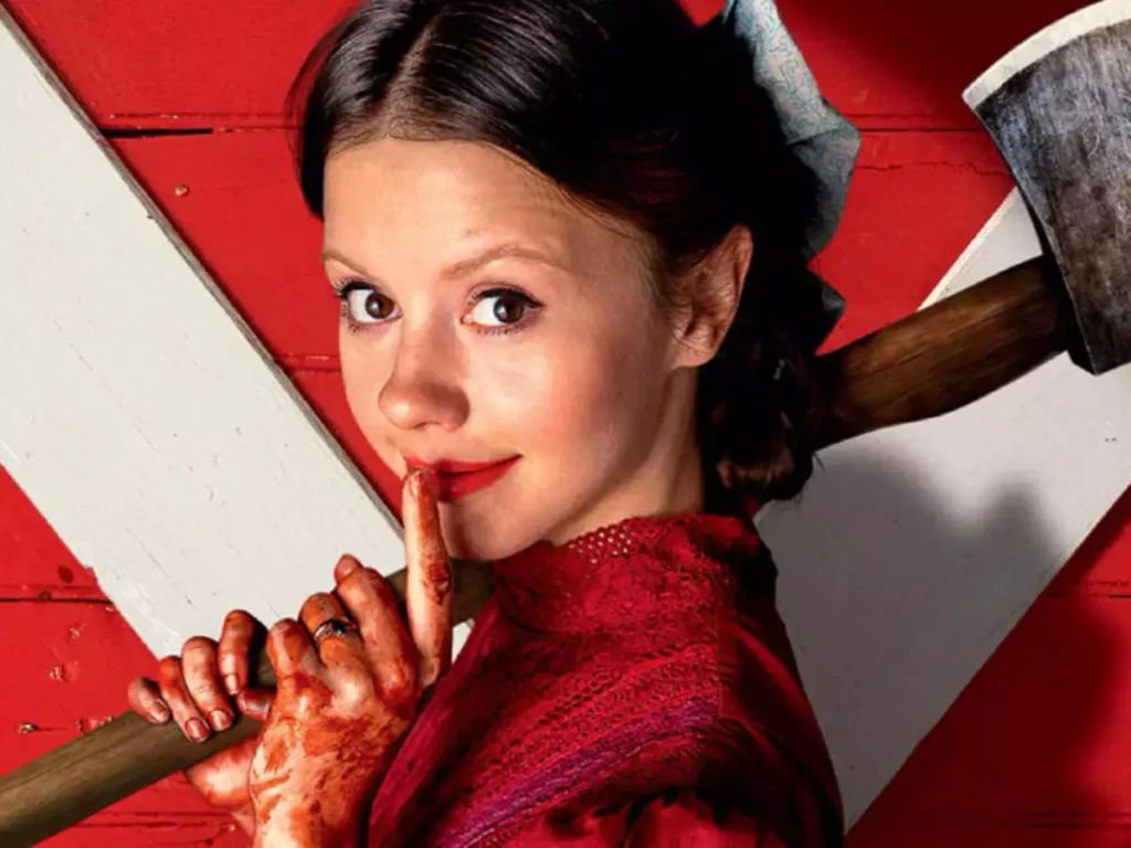 Mia Goth espancou figurante em MaXXXine? Entenda as acusações de violência! Crédito: Reprodução.