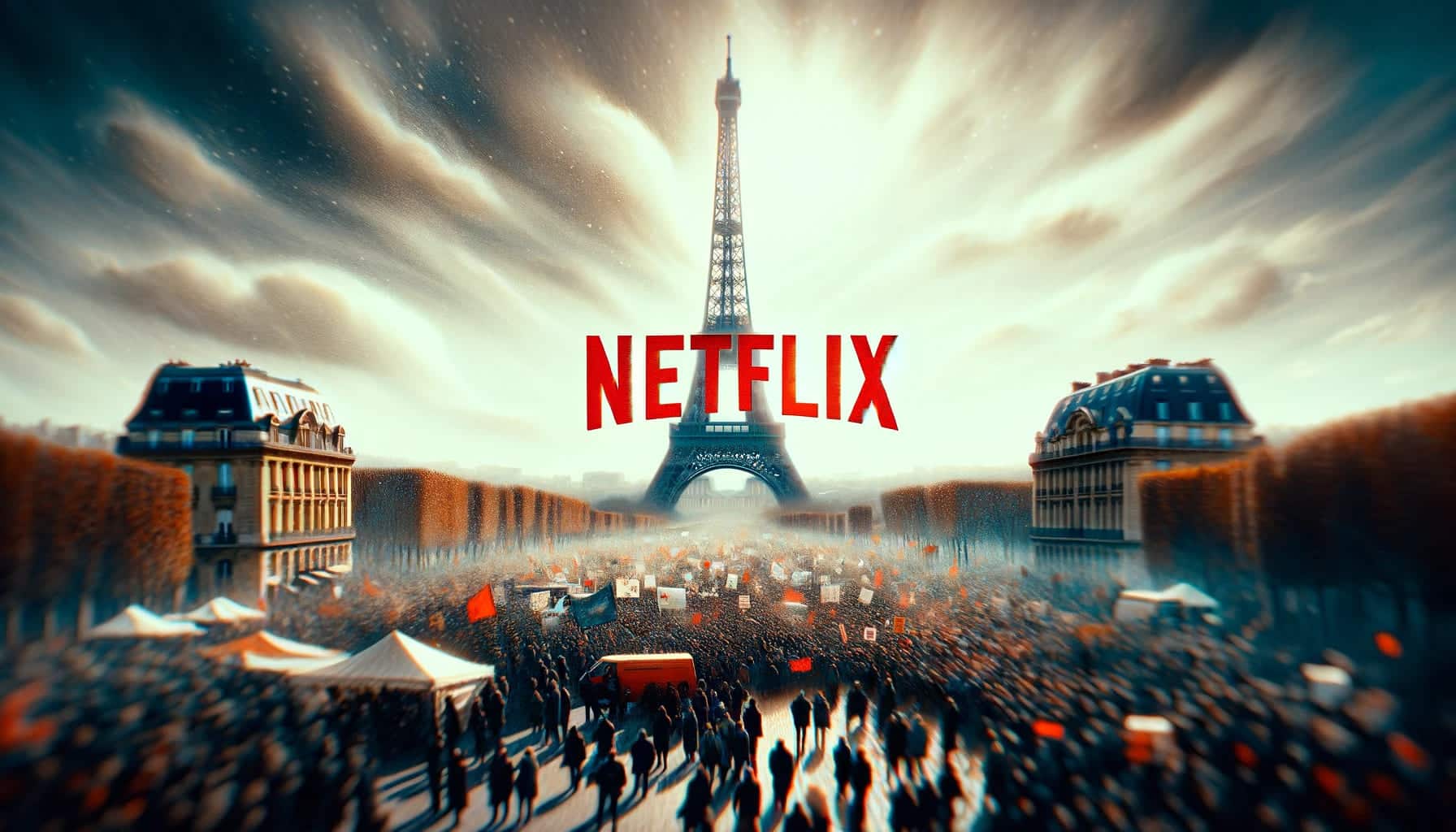 Série da Netflix desencadeia onda de protestos em Paris. Multidões exigem respeito. Confira os detalhes surpreendentes!