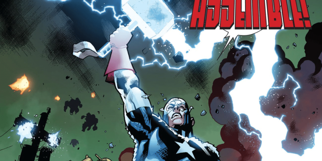 Capitão América e o Poder do Mjolnir