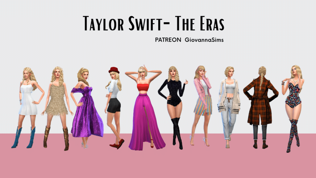 Novo pacote do Sims 4 esconde referência a Taylor Swift - Cine