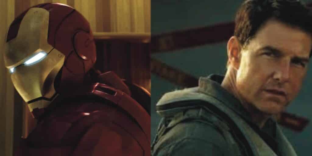 Tom Cruise quase interpretou Tony Stark no MCU, mas a Marvel optou por Robert Downey Jr. por razões financeiras.